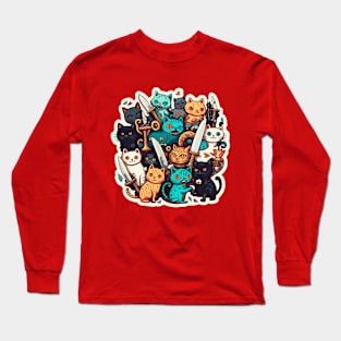 Chaos Kitties Long Sleeve T-Shirt